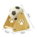 Mini Football Cat Exercise Training Toy Stand